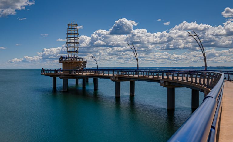 Brant Street Pier in Burlington