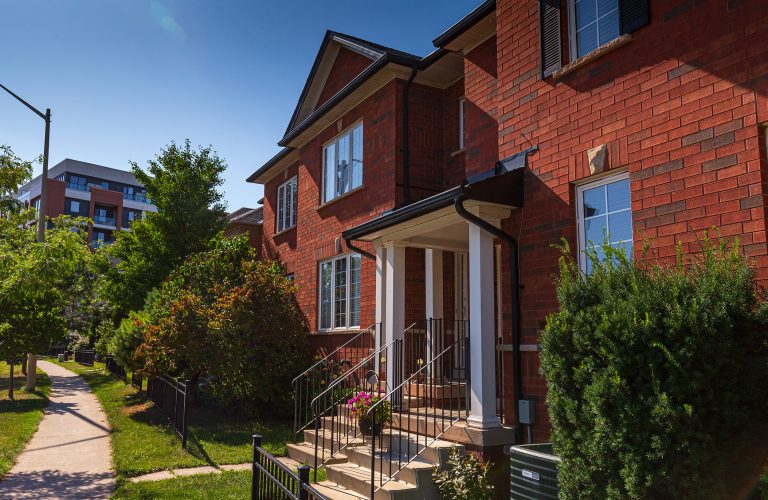 Sunny neighbourhood streets in Burlington Corporate